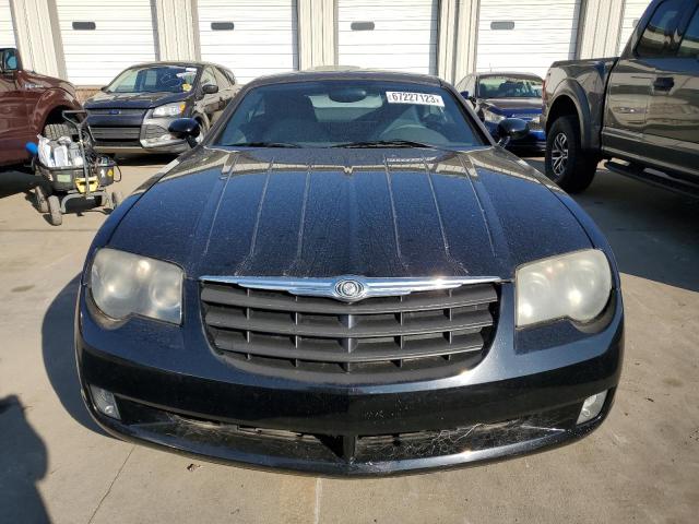 1C3AN69L64X007350 - 2004 CHRYSLER CROSSFIRE LIMITED BLACK photo 5