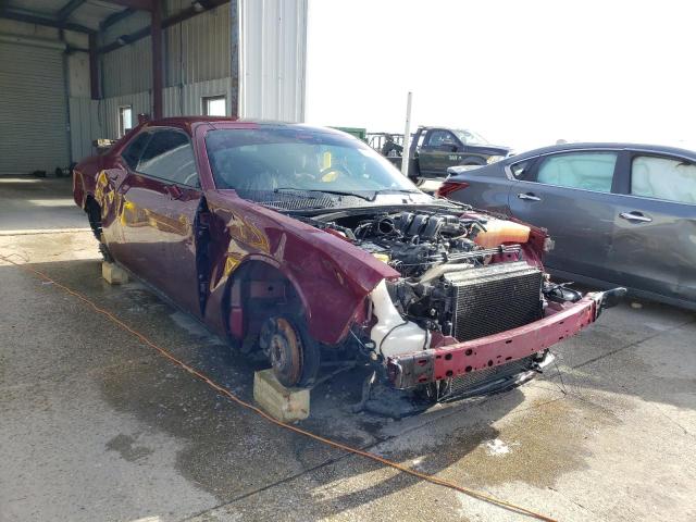 2C3CDZAG2HH554797 - 2017 DODGE CHALLENGER SXT MAROON photo 1