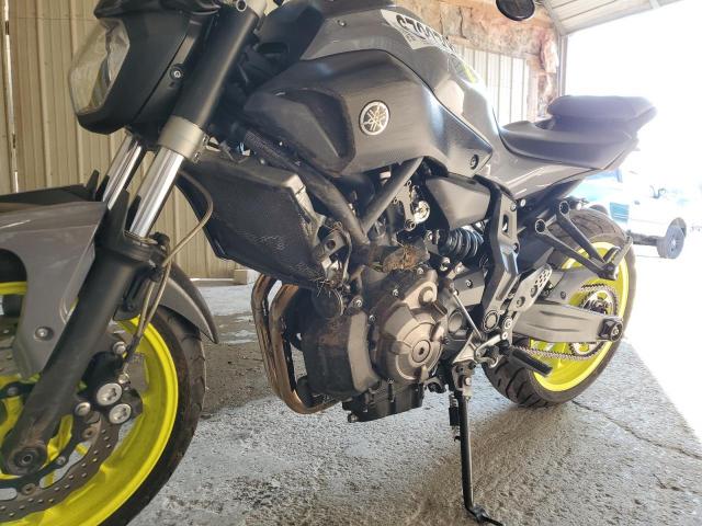 JYARM06E4GA010352 - 2016 YAMAHA FZ07 GRAY photo 9