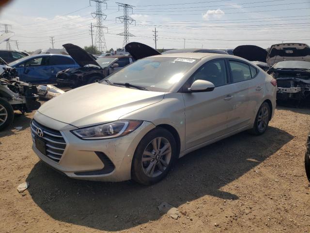 KMHD84LF0HU396898 - 2017 HYUNDAI ELANTRA SE SILVER photo 1