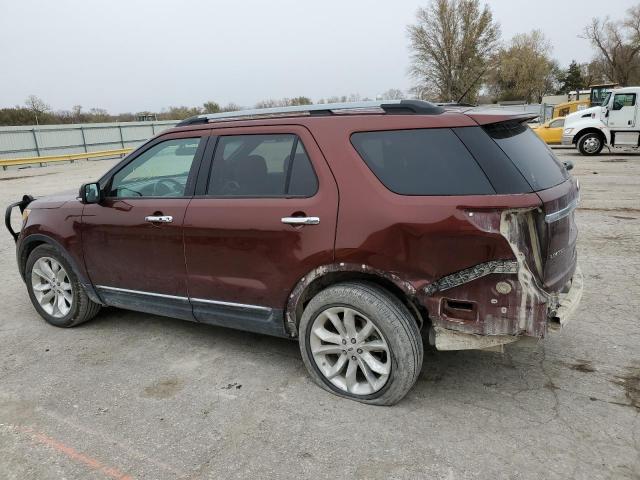 1FM5K7F80FGC38478 - 2015 FORD EXPLORER LIMITED BROWN photo 2