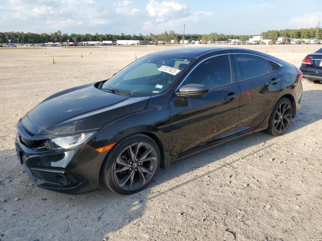 19XFC2F87KE033114 - 2019 HONDA CIVIC SPORT შავი ფოტო 1