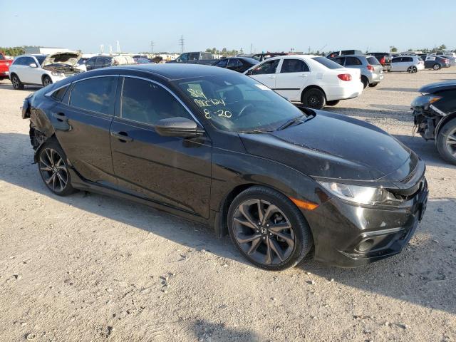 19XFC2F87KE033114 - 2019 HONDA CIVIC SPORT შავი ფოტო 4