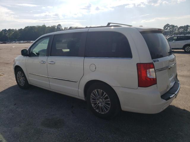 2C4RC1CG2DR621975 - 2013 CHRYSLER TOWN & COU TOURING L WHITE photo 2