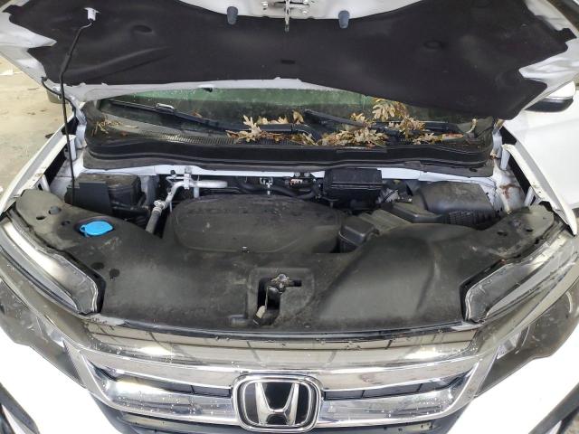 5FNYF6H54MB093942 - 2021 HONDA PILOT EXL თეთრი ფოტო 12