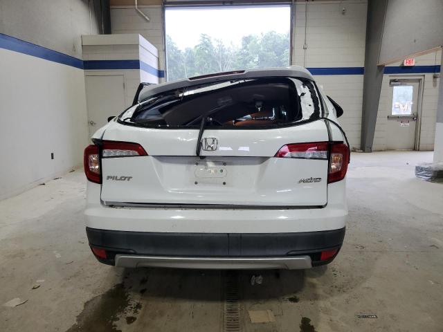 5FNYF6H54MB093942 - 2021 HONDA PILOT EXL თეთრი ფოტო 6