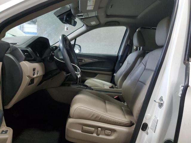 5FNYF6H54MB093942 - 2021 HONDA PILOT EXL თეთრი ფოტო 7