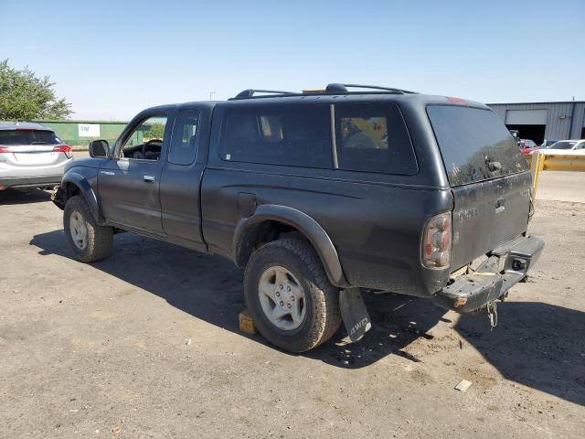 5TEWN72N81Z865104 - 2001 TOYOTA TACOMA XTRACAB BLACK photo 2