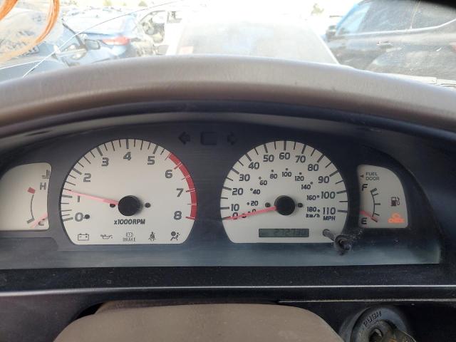 5TEWN72N81Z865104 - 2001 TOYOTA TACOMA XTRACAB BLACK photo 9