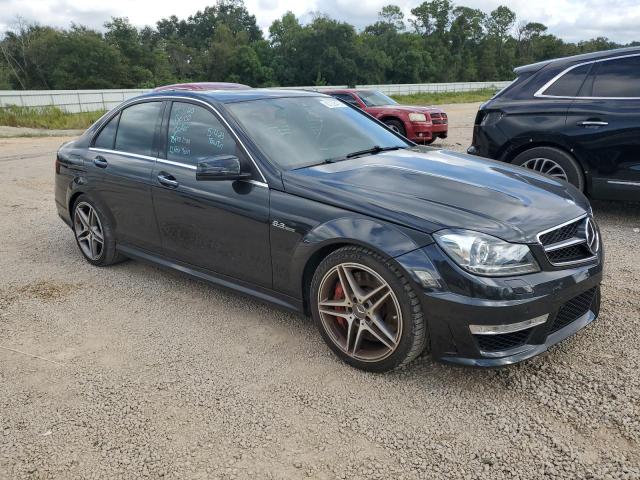 WDDGF7HB8DA754989 - 2013 MERCEDES-BENZ C 63 AMG CHARCOAL photo 4