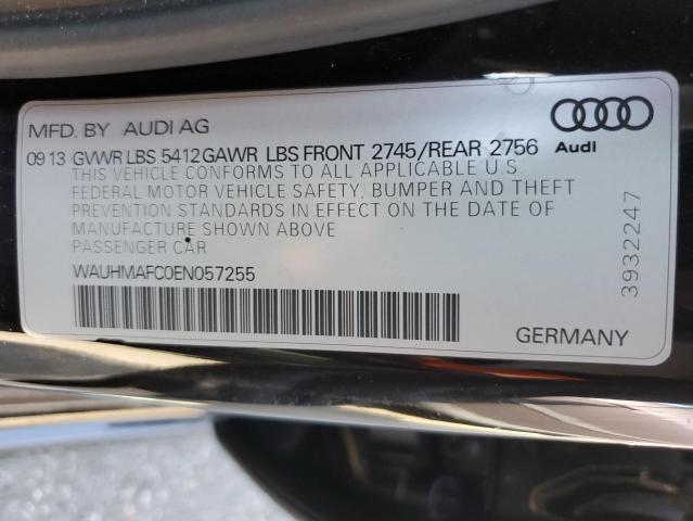 WAUHMAFC0EN057255 - 2014 AUDI A6 PRESTIGE ყავისფერი ფოტო 13