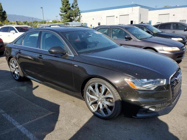 WAUHMAFC0EN057255 - 2014 AUDI A6 PRESTIGE ყავისფერი ფოტო 4