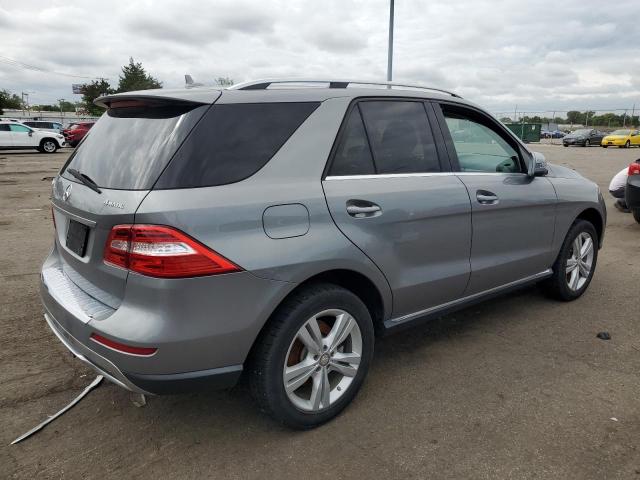 4JGDA5HB8FA604167 - 2015 MERCEDES-BENZ ML 350 4MATIC SILVER photo 3