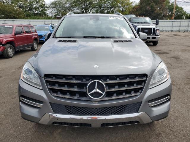 4JGDA5HB8FA604167 - 2015 MERCEDES-BENZ ML 350 4MATIC SILVER photo 5