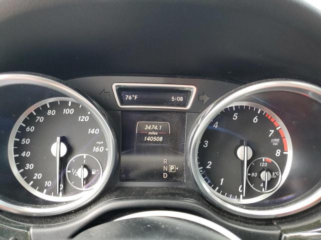 4JGDA5HB8FA604167 - 2015 MERCEDES-BENZ ML 350 4MATIC SILVER photo 9