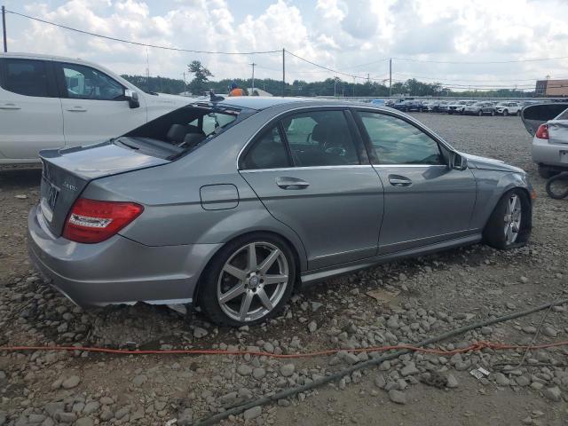 WDDGF8AB7EA956174 - 2014 MERCEDES-BENZ C 300 4MATIC SILVER photo 3