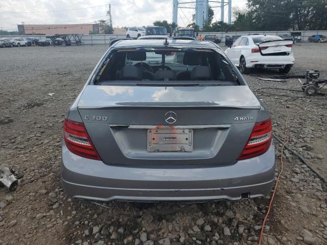 WDDGF8AB7EA956174 - 2014 MERCEDES-BENZ C 300 4MATIC SILVER photo 6