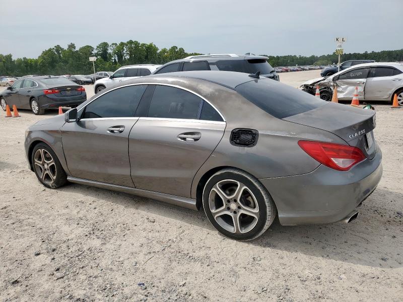 WDDSJ4EBXEN062979 - 2014 MERCEDES-BENZ CLA 250 GRAY photo 2
