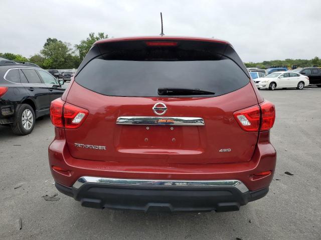 5N1DR2MM2HC693790 - 2017 NISS PATHFINDER S წითელი ფოტო 6