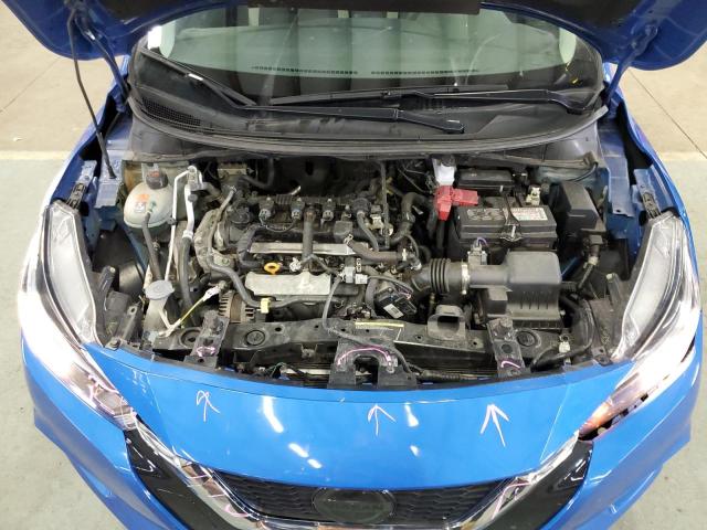 3N1CN8EV1ML839863 - 2021 NISSAN VERSA SV BLUE photo 11