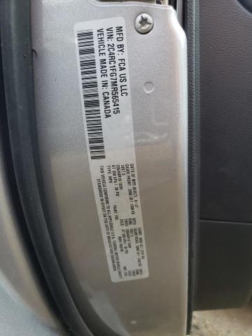 2C4RC1FG7MR565415 - 2021 CHRYSLER PACIFICA TOURING SILVER photo 14