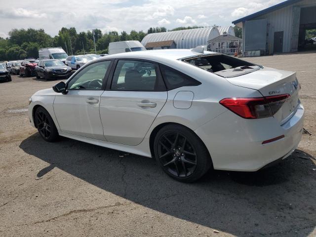 2HGFE2F52NH587865 - 2022 HONDA CIVIC SPORT WHITE photo 2