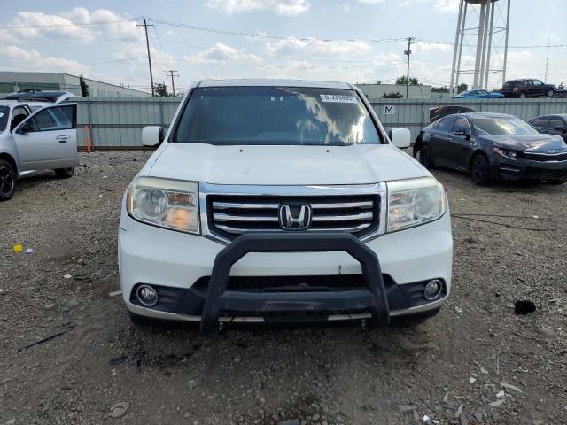 5FNYF3H54DB030838 - 2013 HONDA PILOT EXL თეთრი ფოტო 5