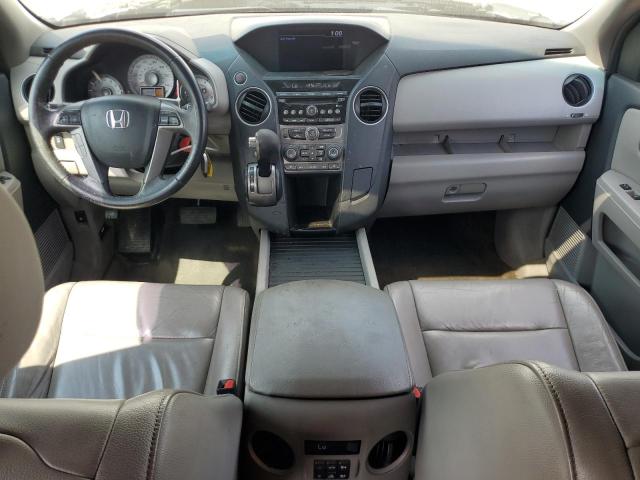 5FNYF3H54DB030838 - 2013 HONDA PILOT EXL თეთრი ფოტო 8