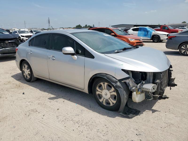 JHMFB4F22CS006927 - 2012 HONDA CIVIC HYBRID 银色 照片 4