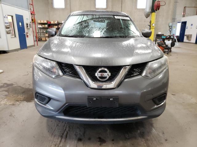 5N1AT2MV9GC745833 - 2016 NISSAN ROGUE S GRAY photo 5