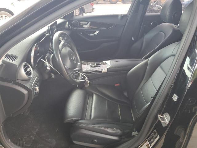 55SWF4KB9JU248716 - 2018 MERCEDES-BENZ C 300 4MATIC BLACK photo 7