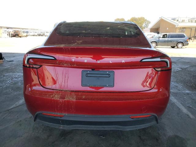 5YJ3E1EA8RF864492 - 2024 TESLA MODEL 3 Qırmızı foto 6