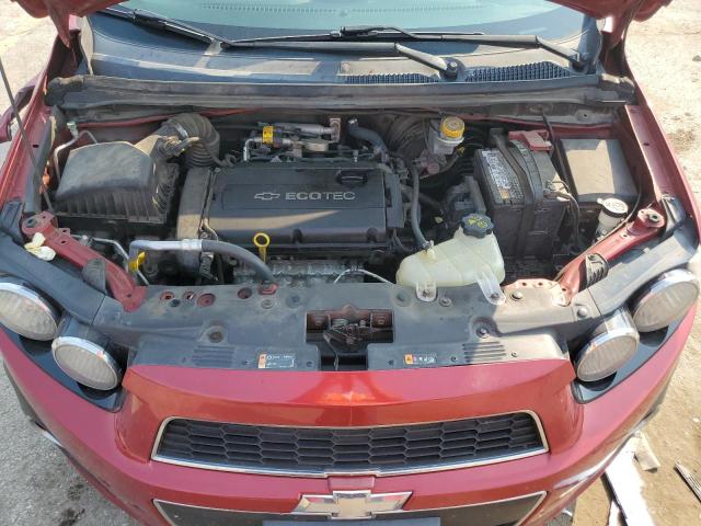 1G1JD6SH6C4175051 - 2012 CHEVROLET SONIC LT MAROON photo 11