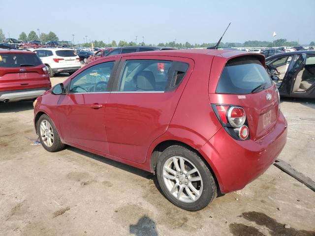 1G1JD6SH6C4175051 - 2012 CHEVROLET SONIC LT MAROON photo 2