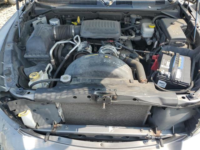 1D7HE48K08S567882 - 2008 DODGE DAKOTA QUAD SLT GRAY photo 11