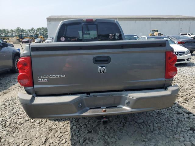 1D7HE48K08S567882 - 2008 DODGE DAKOTA QUAD SLT GRAY photo 6
