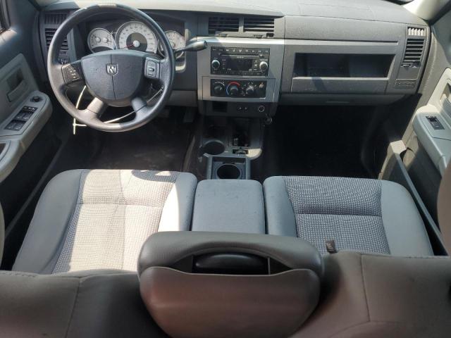 1D7HE48K08S567882 - 2008 DODGE DAKOTA QUAD SLT GRAY photo 8