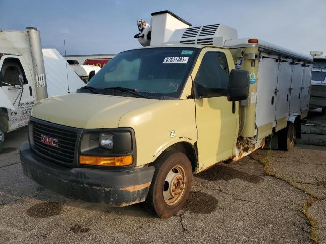 1GD9G5BG9A1117710 - 2010 GMC SAVANA CUTAWAY G4500 YELLOW photo 2