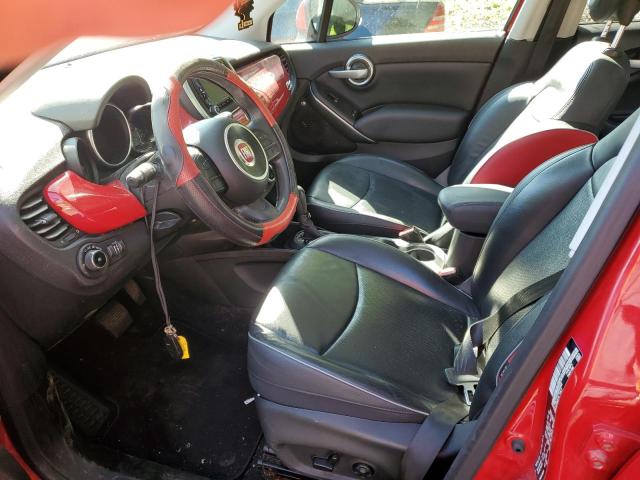 ZFBCFYDT9GP304902 - 2016 FIAT 500X LOUNGE RED photo 7