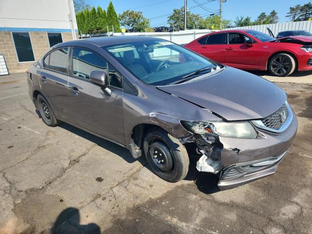 19XFB2F50FE069175 - 2015 HONDA CIVIC LX 灰色 照片 4