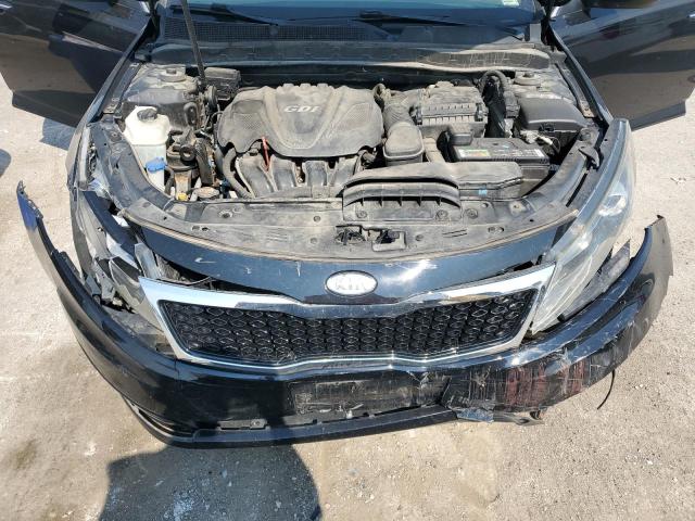 KNAGN4A73B5124172 - 2011 KIA OPTIMA EX BLACK photo 11