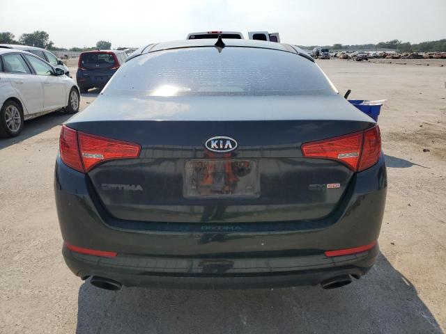 KNAGN4A73B5124172 - 2011 KIA OPTIMA EX BLACK photo 6