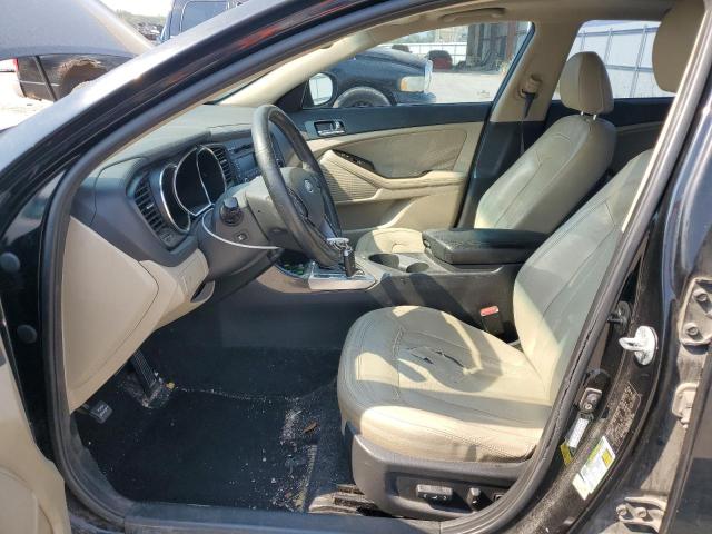 KNAGN4A73B5124172 - 2011 KIA OPTIMA EX BLACK photo 7