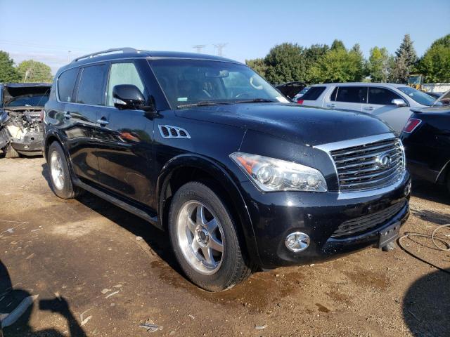 JN8AZ2NE2E9066132 - 2014 INFINITI QX80 BLACK photo 4