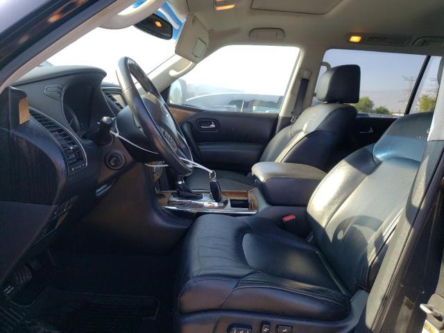 JN8AZ2NE2E9066132 - 2014 INFINITI QX80 BLACK photo 7