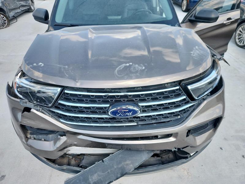 1FMSK7DH5MGA81890 - 2021 FORD EXPLORER XLT BROWN photo 12