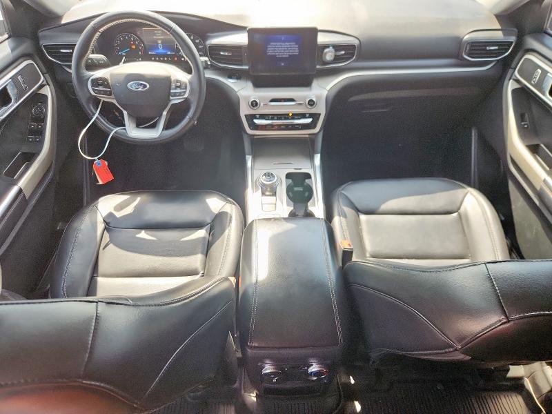 1FMSK7DH5MGA81890 - 2021 FORD EXPLORER XLT BROWN photo 8