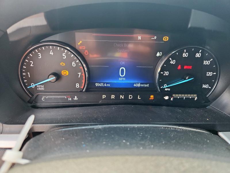 1FMSK7DH5MGA81890 - 2021 FORD EXPLORER XLT BROWN photo 9