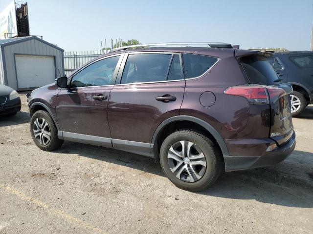 2T3ZFREV3JW454528 - 2018 TOYOTA RAV4 LE იასამნისფერი ფოტო 2