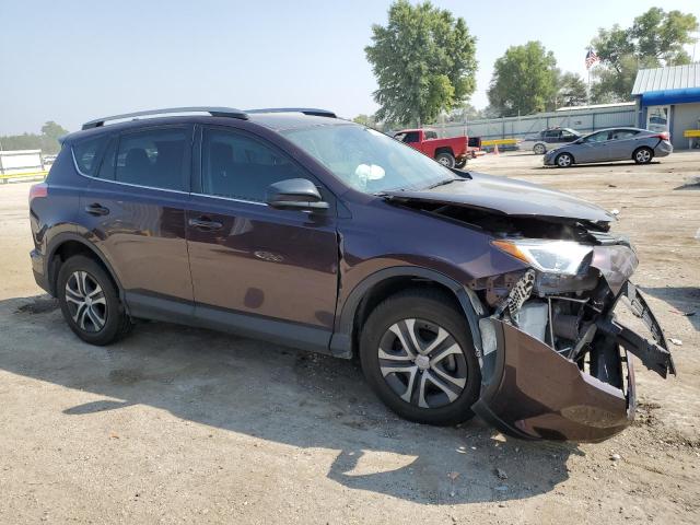 2T3ZFREV3JW454528 - 2018 TOYOTA RAV4 LE იასამნისფერი ფოტო 4